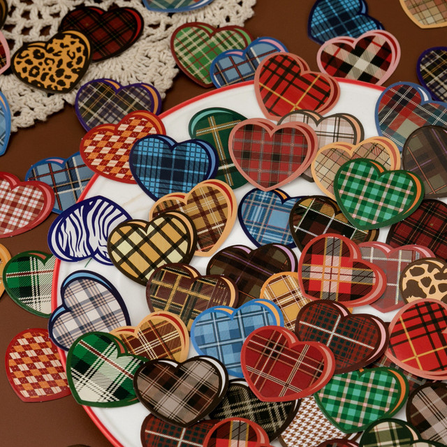 Hearts Stickers Scrapbooking  Scrapbooking Supplies Hearts